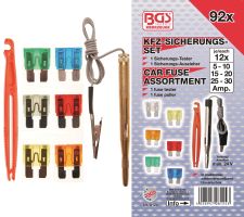 Kfz-Sicherungs-Sortiment,Standard, 92tlg