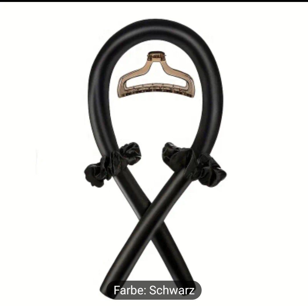 Perücken: Lockenwickler, schwarz – Neu und originalverpackt aus Baden von rocket85