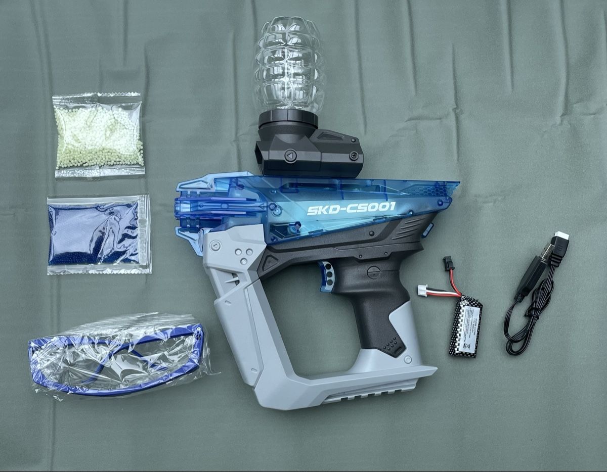 Giocattoli: SKD blaster bleu avec billes phosphorescent gel ball – Nuovo e nell'imballaggio originale da Les Brenets venduto da serialdrink 3