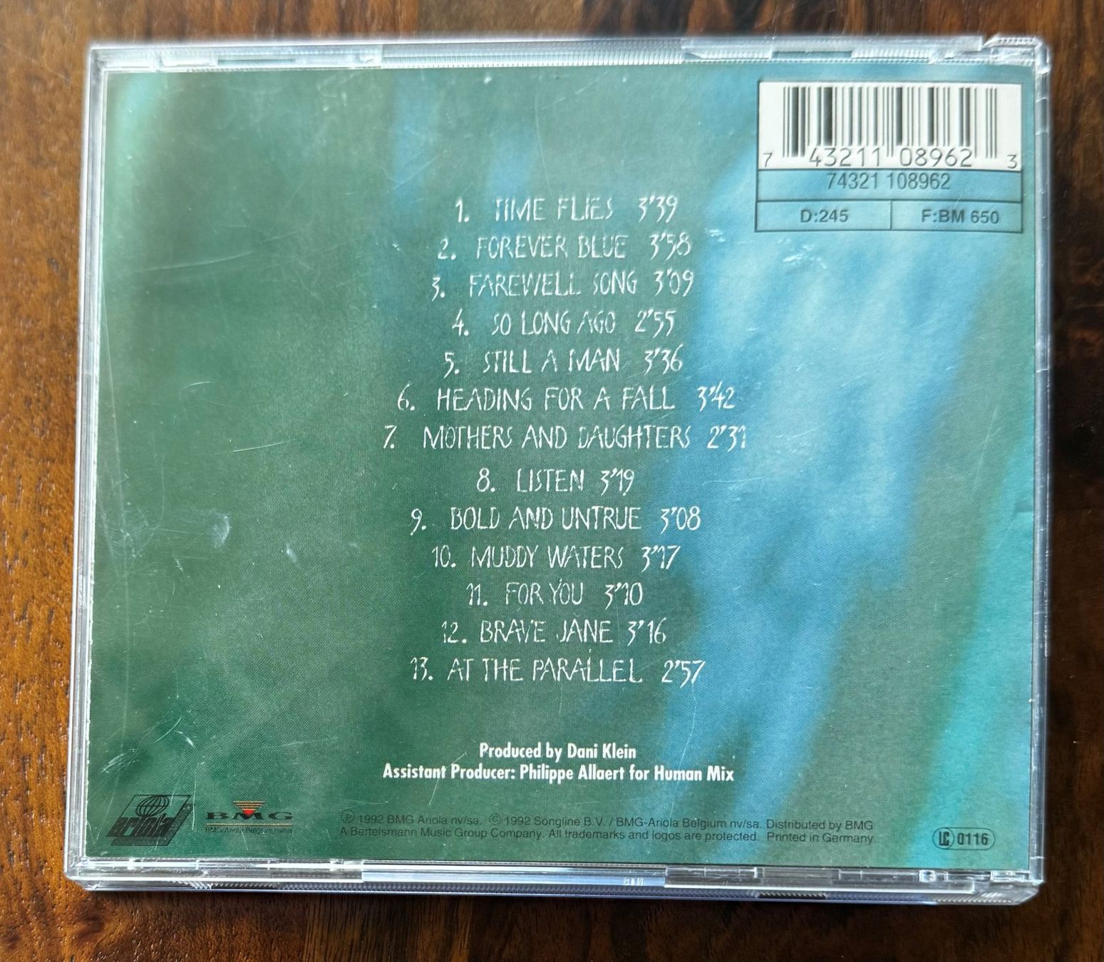 CD: Vaya Con Dios – Time Flies – Usato da Dällikon venduto da Arkana_23 1