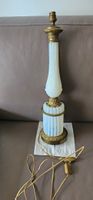TRÈS BELLE LAMPE DE TABLE OPALINE ET BRONZE  ÉPOQUE 20 ÈME