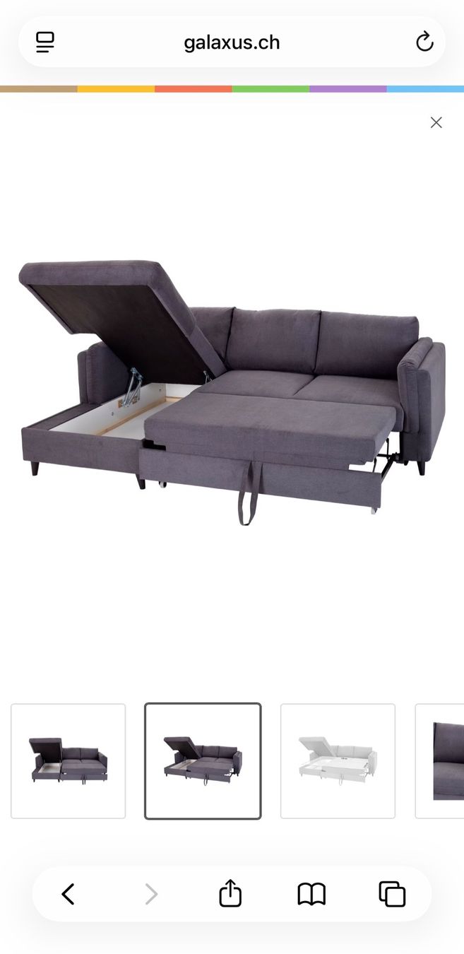 Sofas: Modernes Ecksofa mit Stauraum – Gebraucht aus Basel von Inarii 6