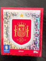 Topps UEFA Euro 2024 Foil Logo Wappen Spanien ESP 1 Selten