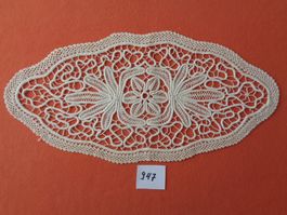 Makramee - Handarbeit – Untersetzer 56 cm. x 27 cm.