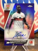 2021-22 Topps Chrome SILAS KATOMPA MVUMPA AUTO Purple /199