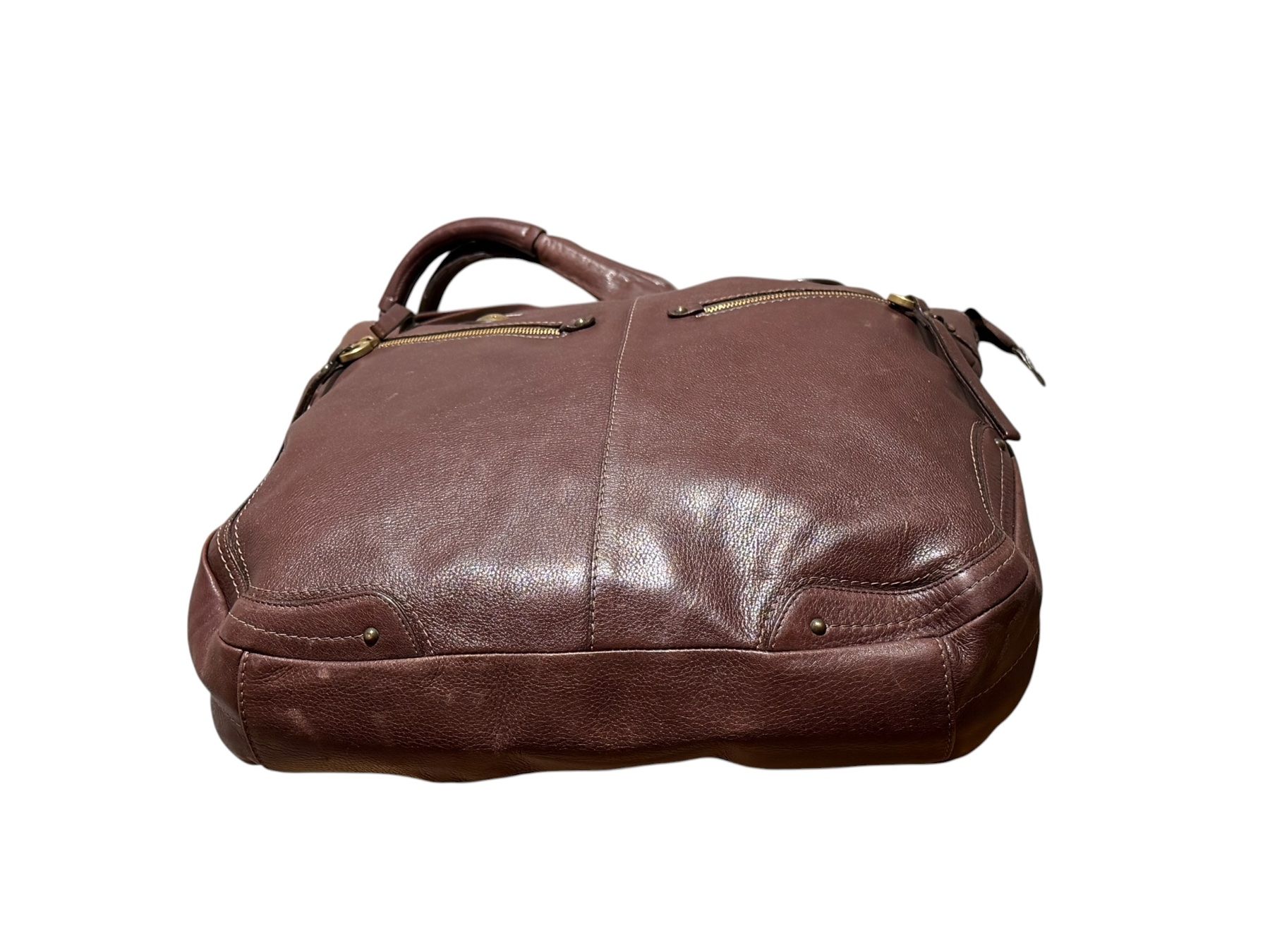 Sacs femmes: LAMARTHE LARGE BAG TASCHE ECHT LEDER BRAUN MEGA – D'occasion à LUZERN par modeundlifestyle 2