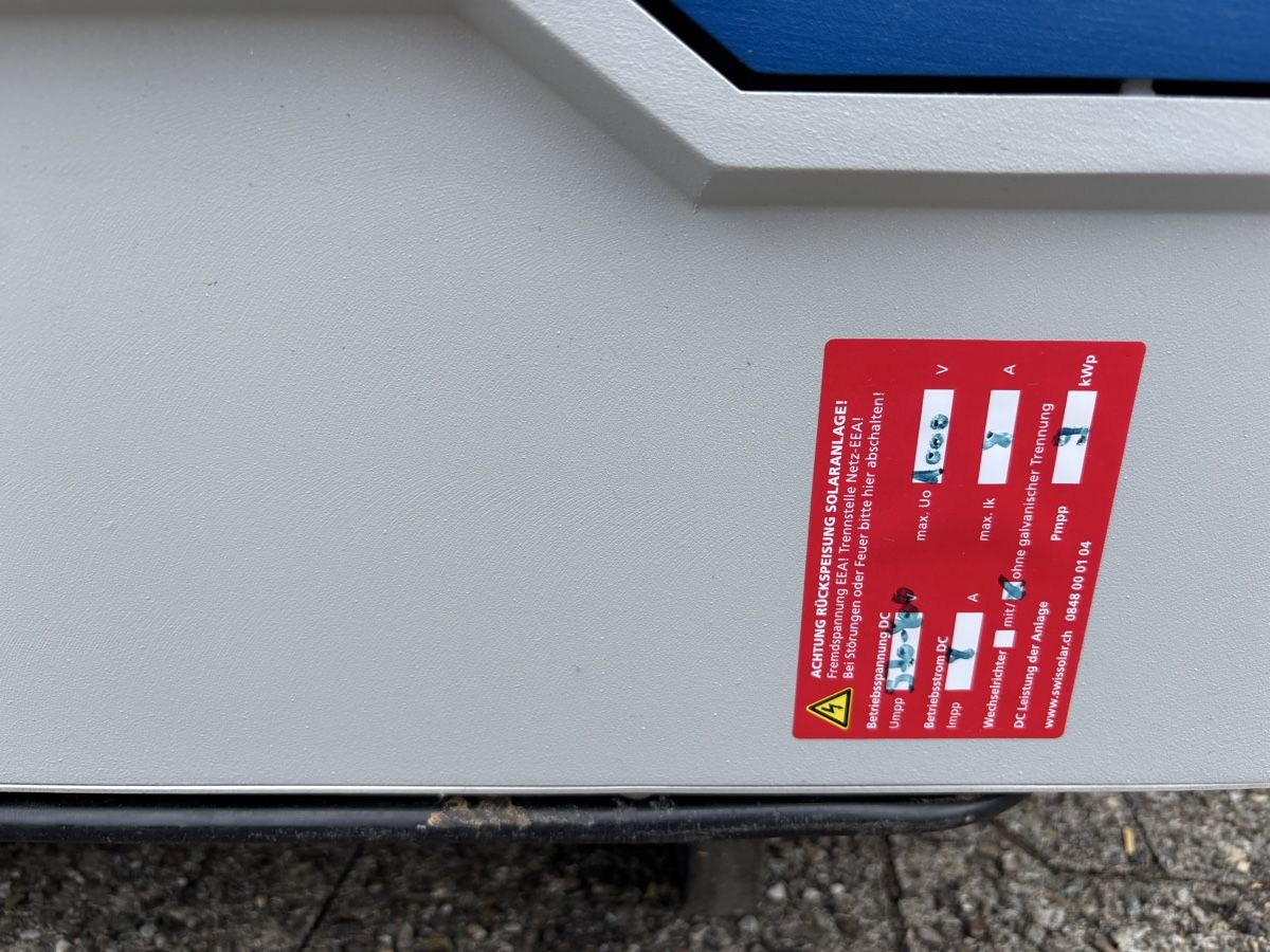Inverter: Wechselrichter SMA – Usato da Müllheim Dorf venduto da Kurzpi 3