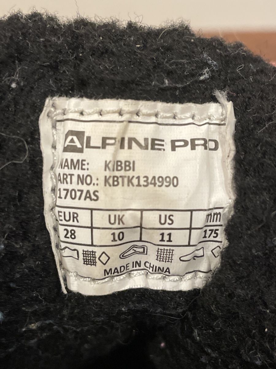 Scarpe per ragazzi: Alpine Pro KIbbi Winterstiefel Size EU28 – Usato da Uznach venduto da Player6 5