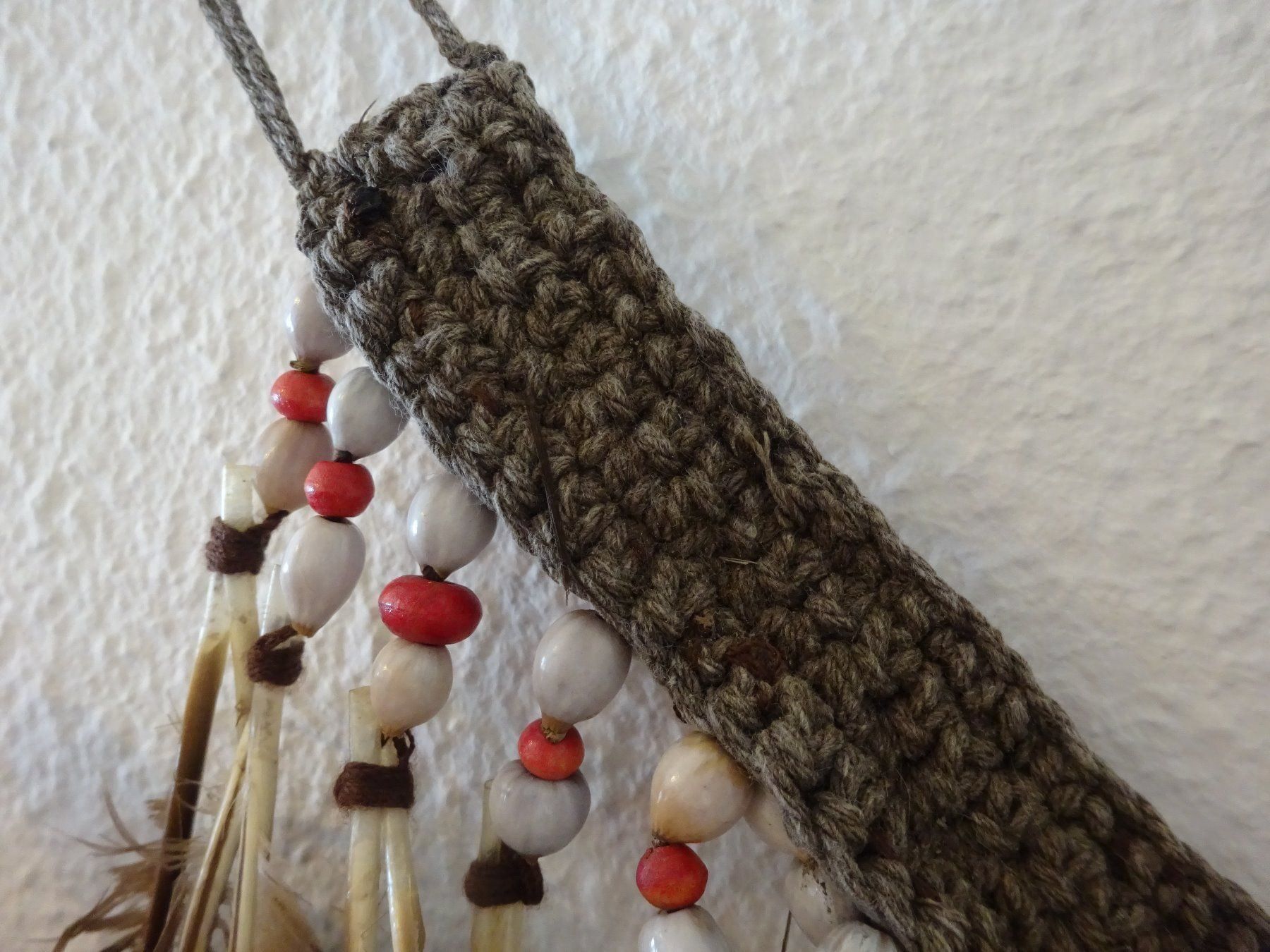 Catenine: Feder Schmuck Kette / Indianer – Usato da Esslingen venduto da FetteSchnecke 8