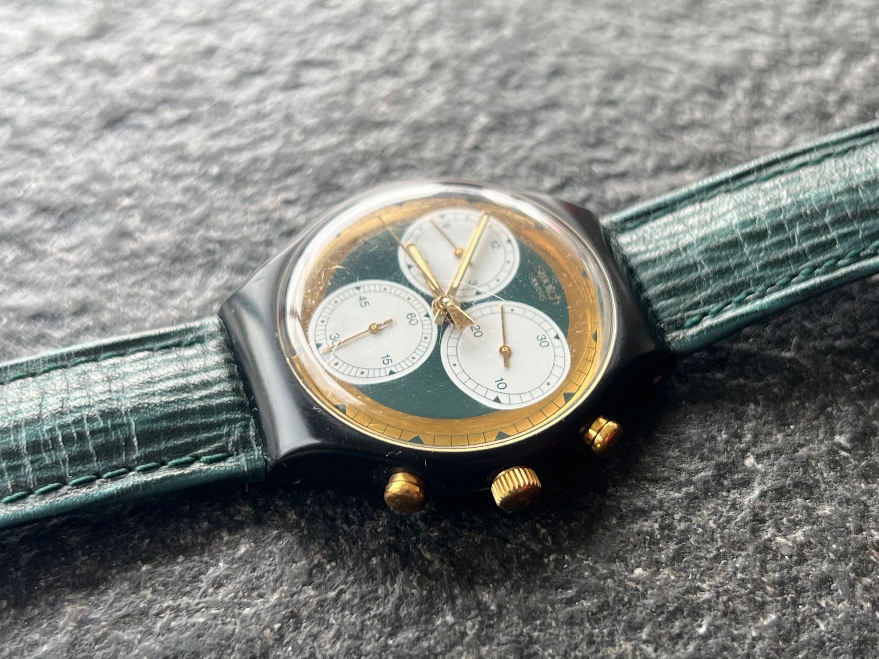 Swatch Uhren: Swatch Chronograph Hunter Rollerball Uhr Quarz 1990 – Defekt aus Steffisburg von FlorianJohner 2