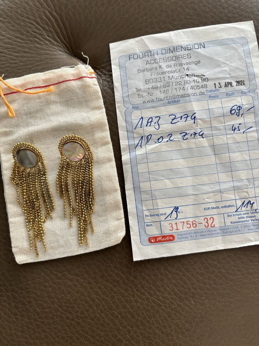 Boucles d'oreille: Sehr schöner Sommerschmuck – D'occasion à Tägerwilen par limolimo