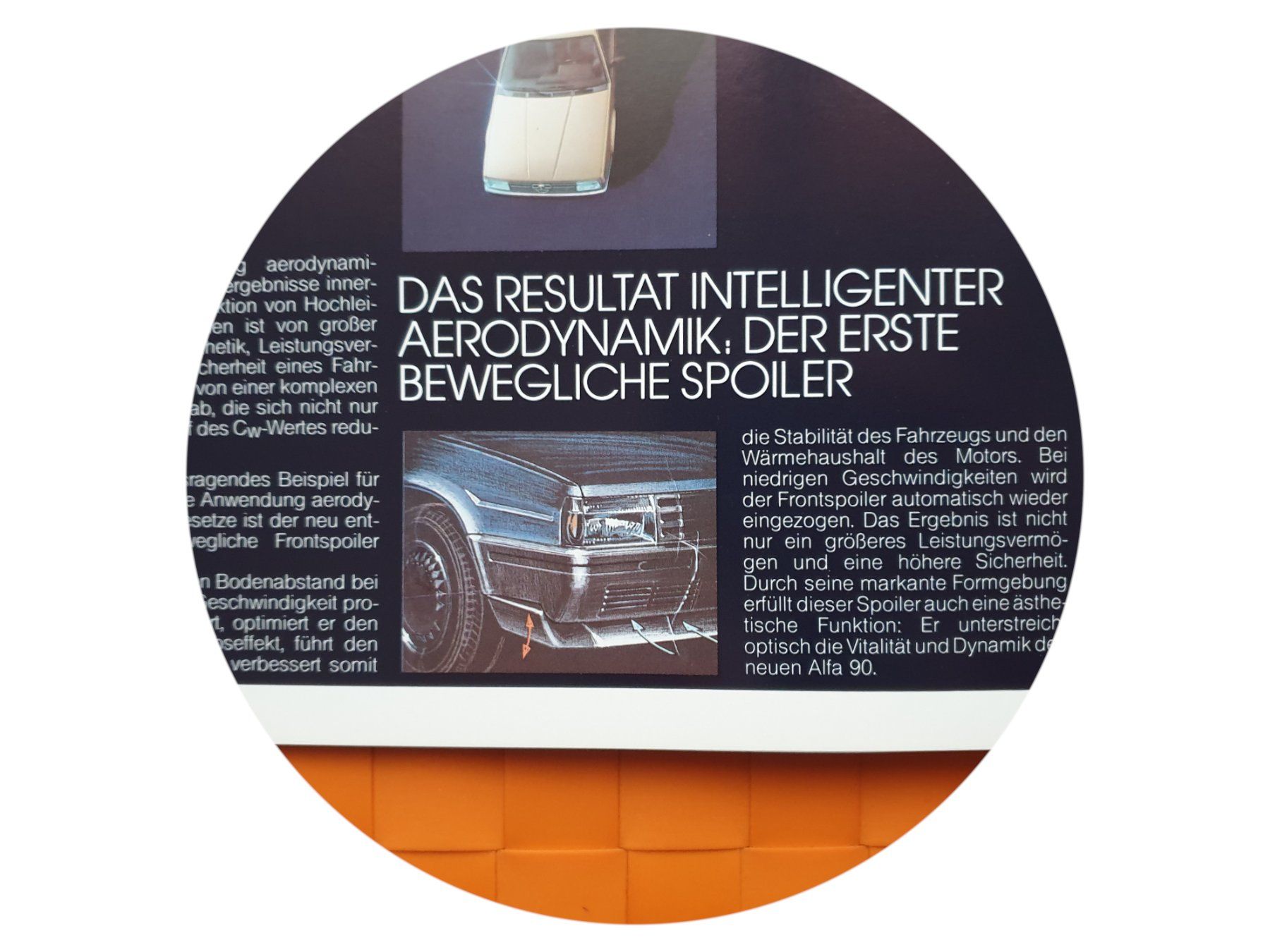 Riviste & Magazine: ALFA ROMEO 90 1985 - Prospekt / Katalog – Usato da Viganello venduto da CARLiteratur 2