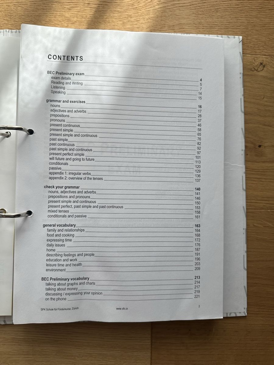 Classeurs: BEC Preliminary - Vorbereitungsordner – Neuf (Voir description) à Ehrendingen par del_8064 1