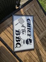 Blechschild