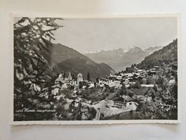 Carte postale ancienne Vissoie vue générale Perrochel