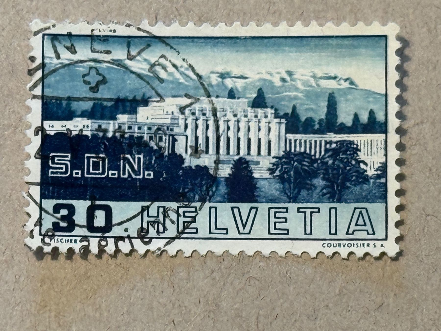 Tutti i francobolli: 212 Pf, gebrochene Säule ET – Usato da Aarau venduto da hilde47 1