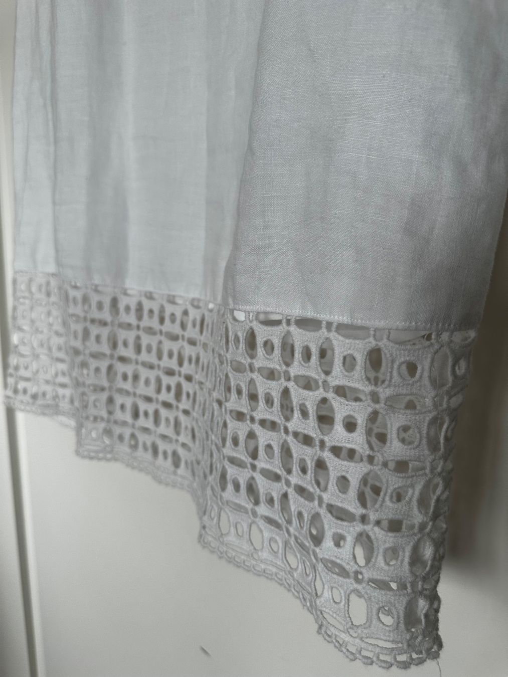 Vestiti: Leinenkleid , Premoda, weiss M – Usato da Au ZH venduto da fortschreiter 1