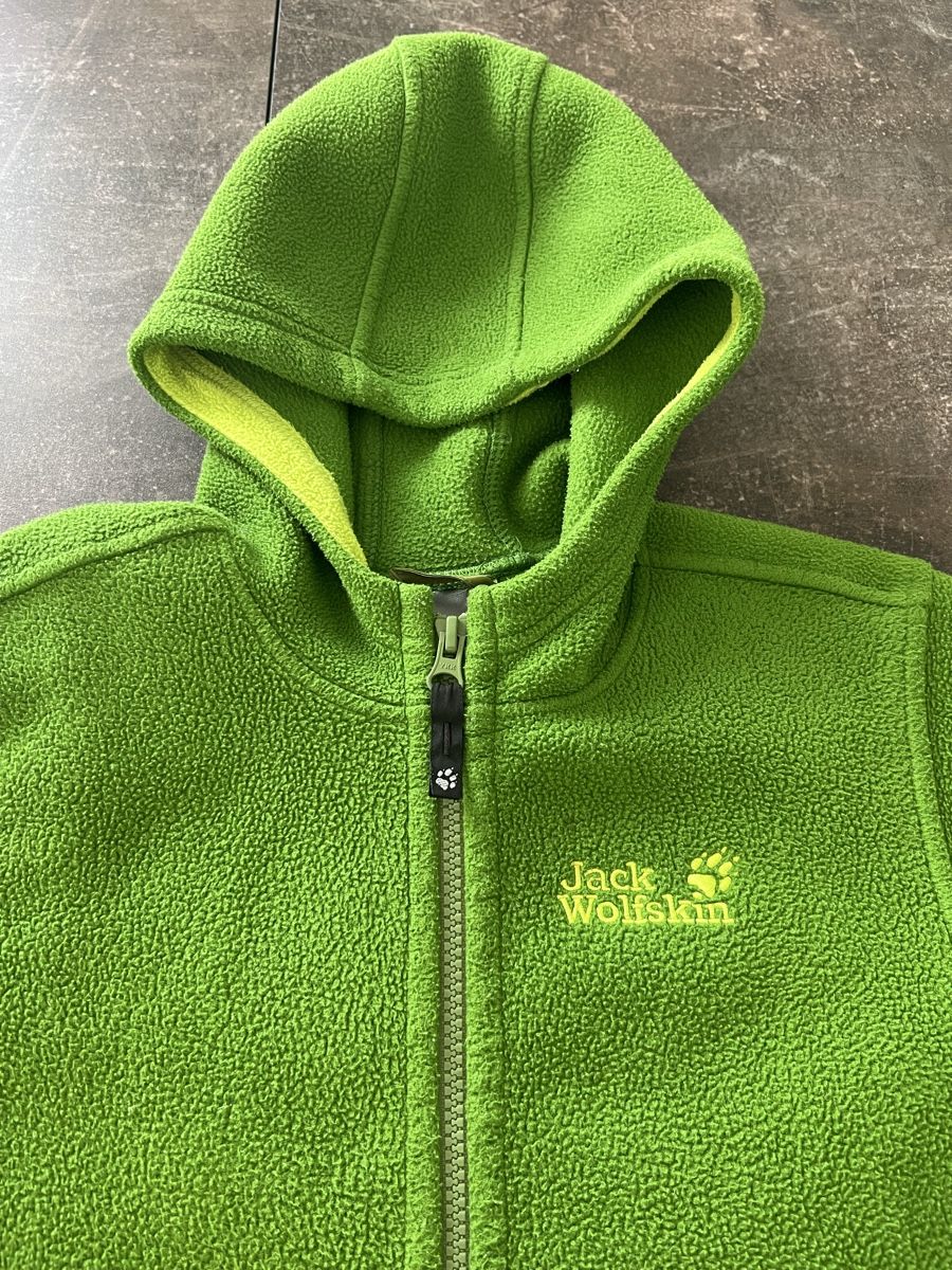 Jack Wolfskin Giacche & Cappotti: Jack Wolfskin Fleecejacke Grösse 116 – Usato da Wangen b. Olten venduto da Molinker 1