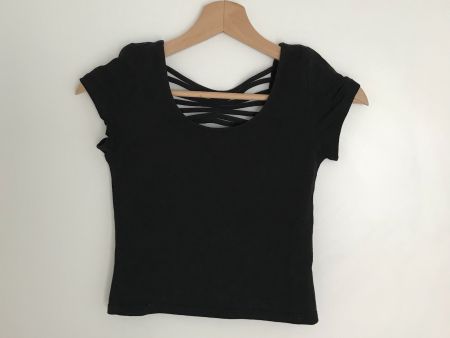 Damen T-Shirt mit Rückenausschnitt Gr. XS