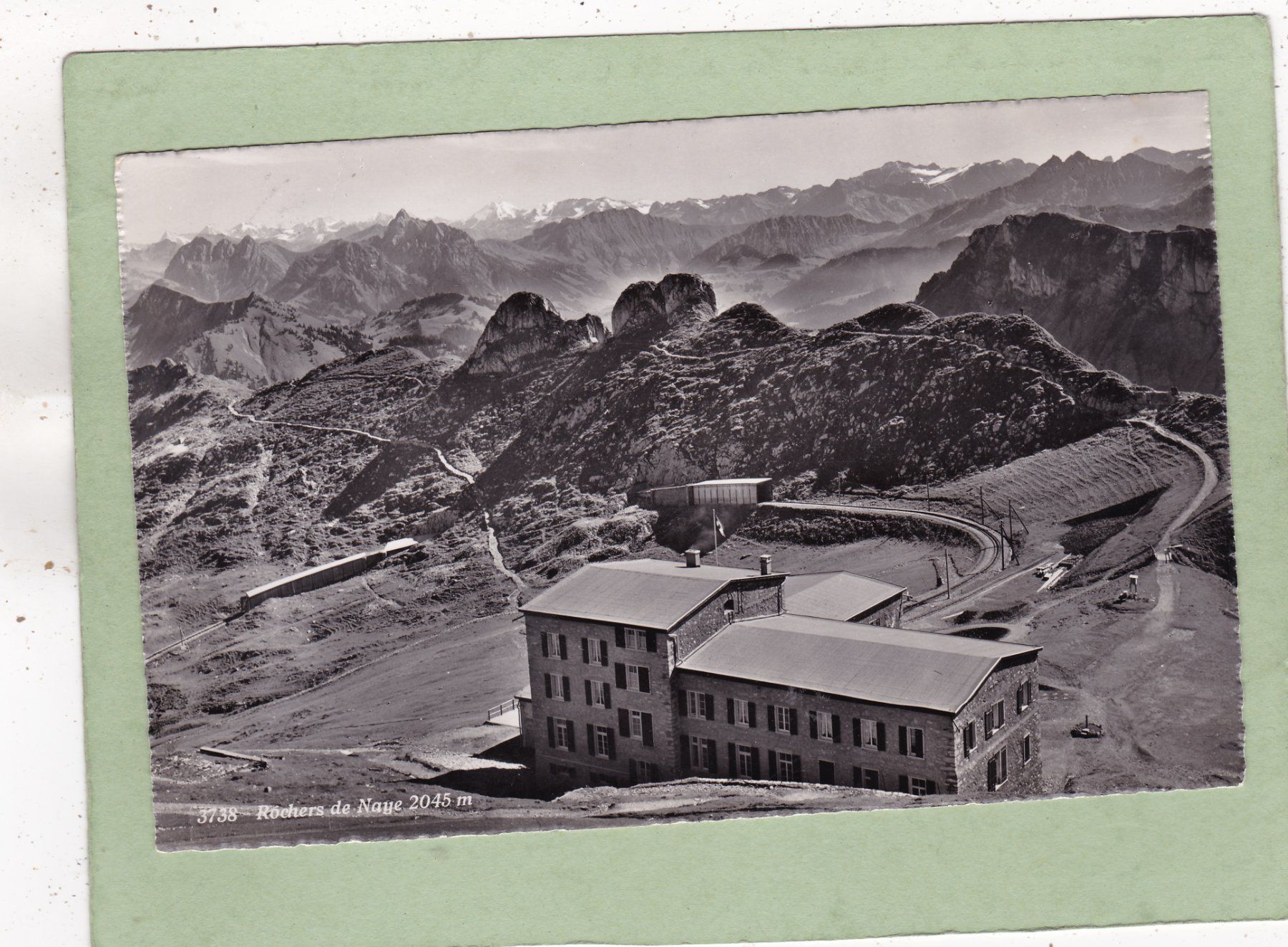 Cartoline postali: Rochers de Naye 1947 – Usato da Herisau venduto da Lisegrat2008