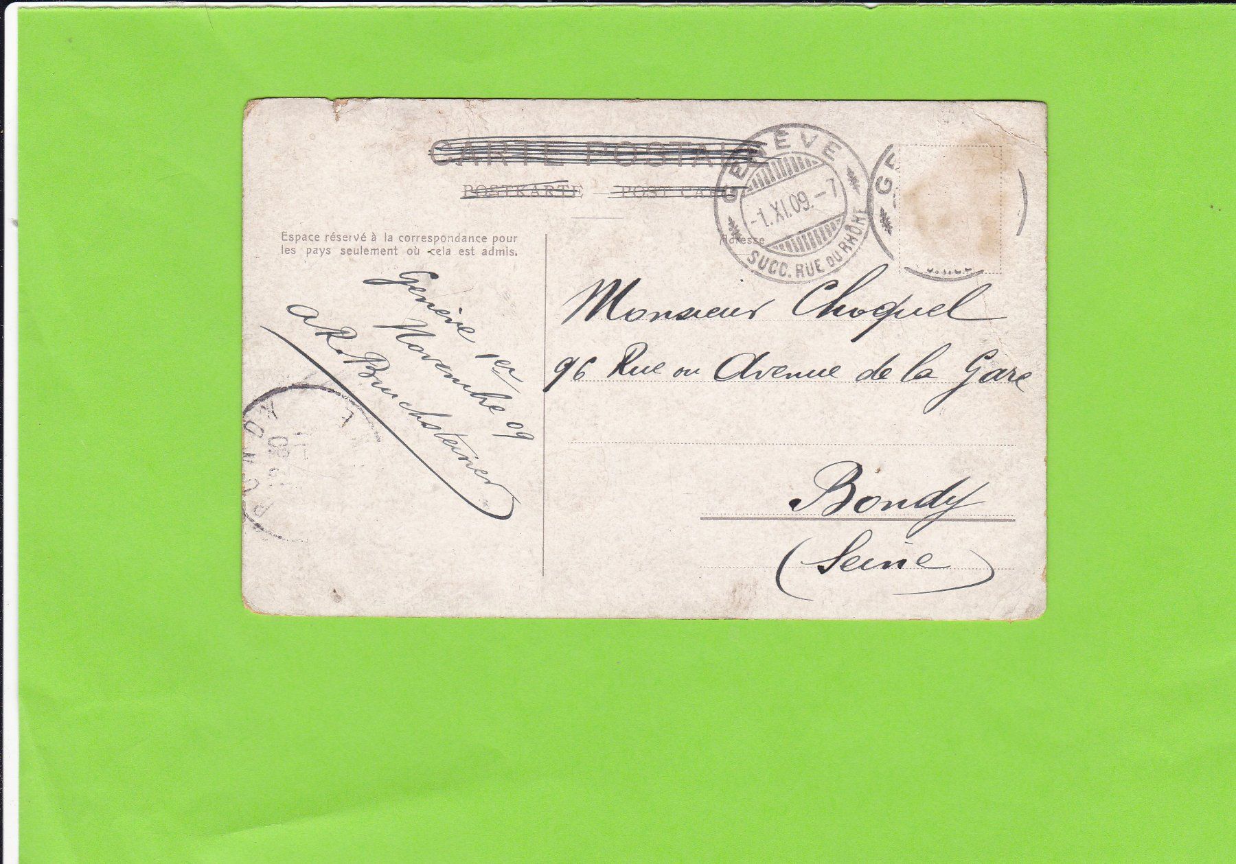 Cartoline postali: Panorama Lac Léman – Usato da St. Peterzell venduto da neckertal 1