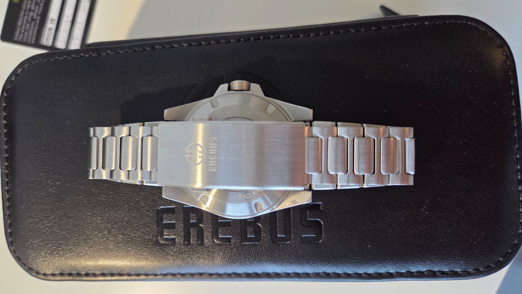 Uhren: Erebus Origin 38 Orange | neu – Neu und originalverpackt aus Zürich von Sommerlaune 2