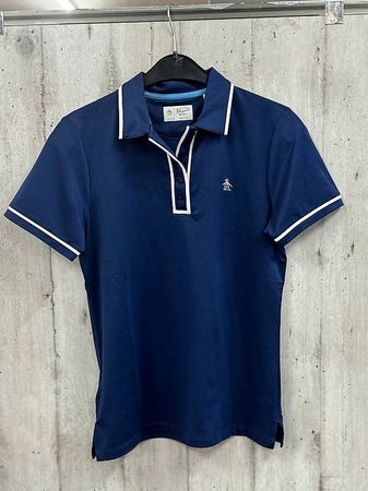 Original Penguin Damen Golf Polo  Black Iris  S