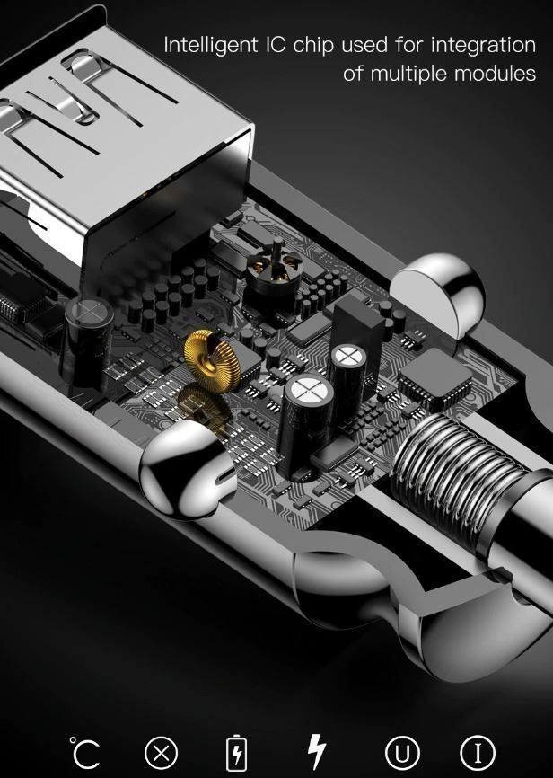 Baseus Caricabatterie: Auto-Ladegerät Mini Dual-USB-Ladegerät – Nuovo e nell'imballaggio originale da Unterägeri venduto da RmOnline 7