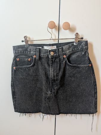 Damen Denimrock schwarz Grösse S guter Zustand