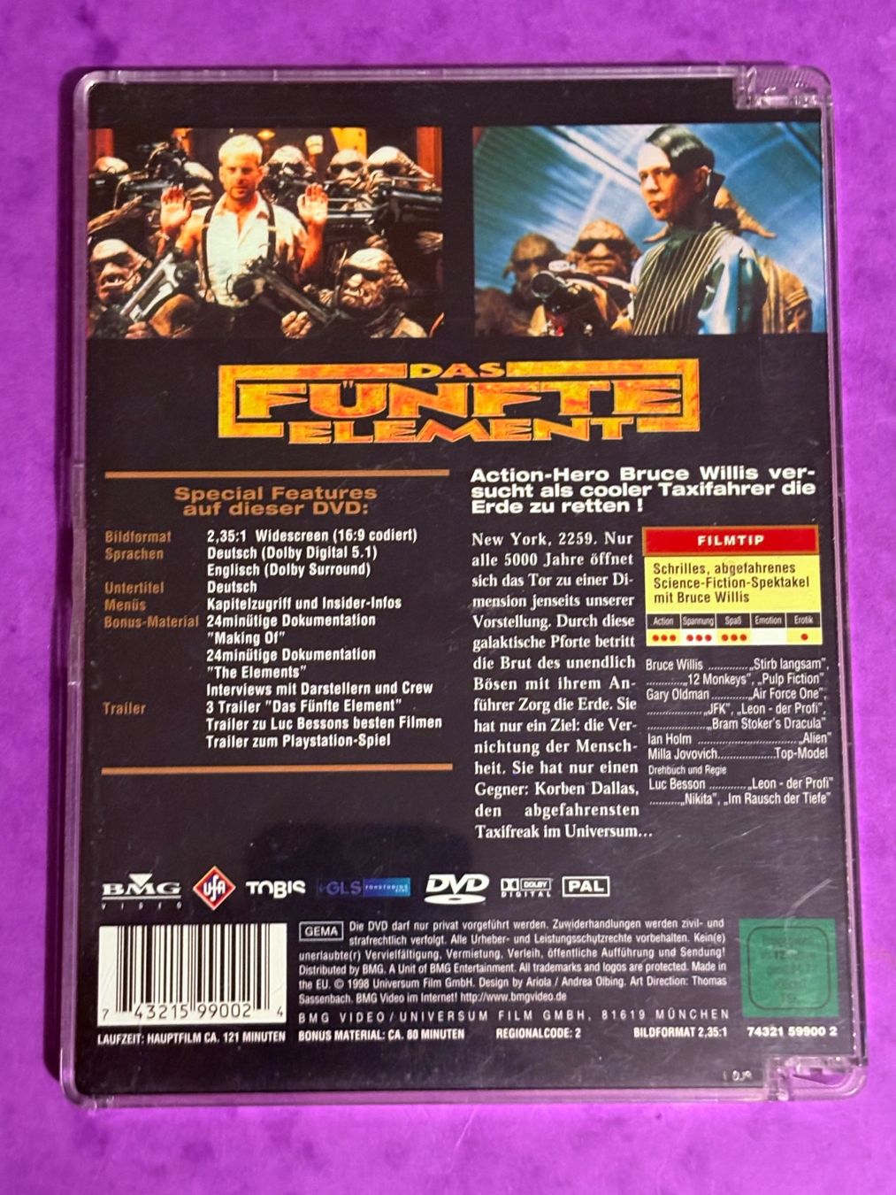 Tutti i DVDs: Das fünfte Element, DVD Top!   **** TWINT **** – Nuovo (secondo la descrizione) da Spreitenbach venduto da SwissTradeMan 1