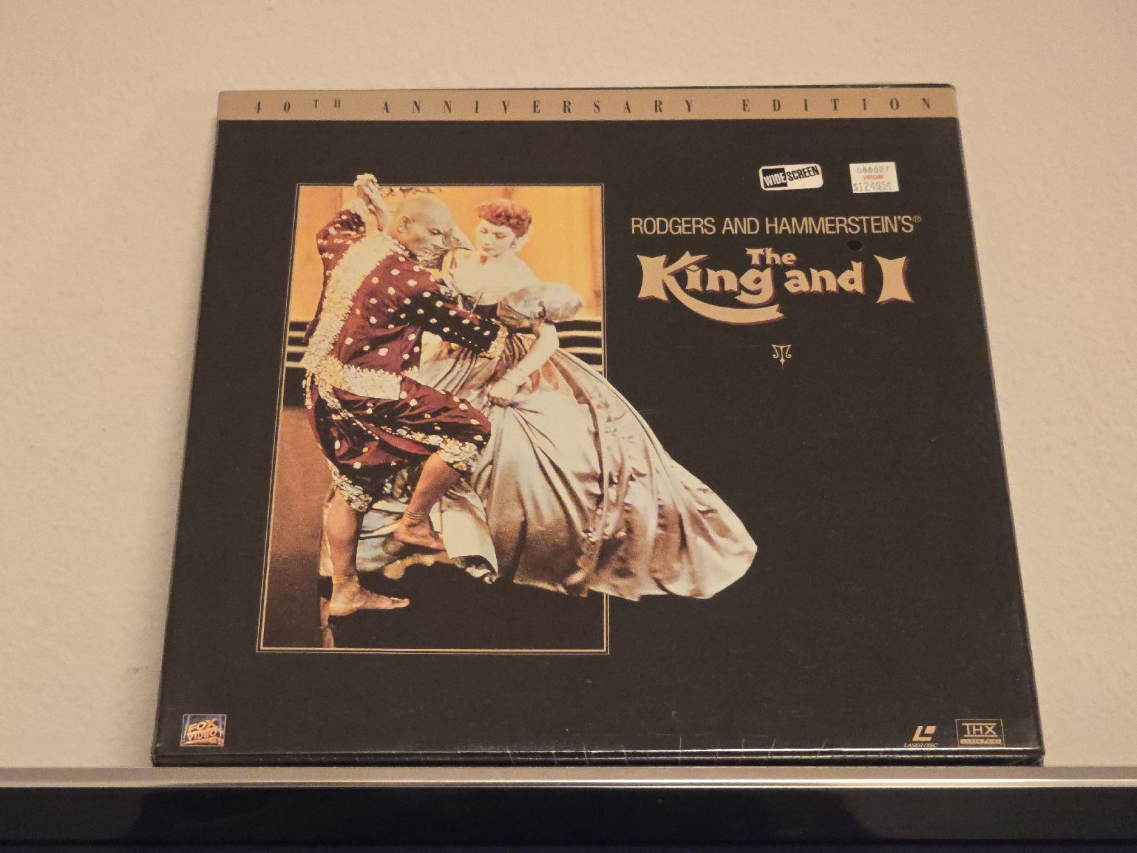 Tutti i DVDs: Laserdisc, "The King and I" , neu und original eingepackt – Nuovo e nell'imballaggio originale da Rümlang venduto da Dxmichael