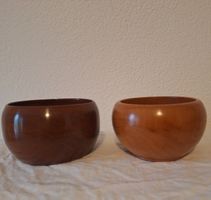 Versand möglich! Vintage Holz Schalen, u.a. Frank Marshall