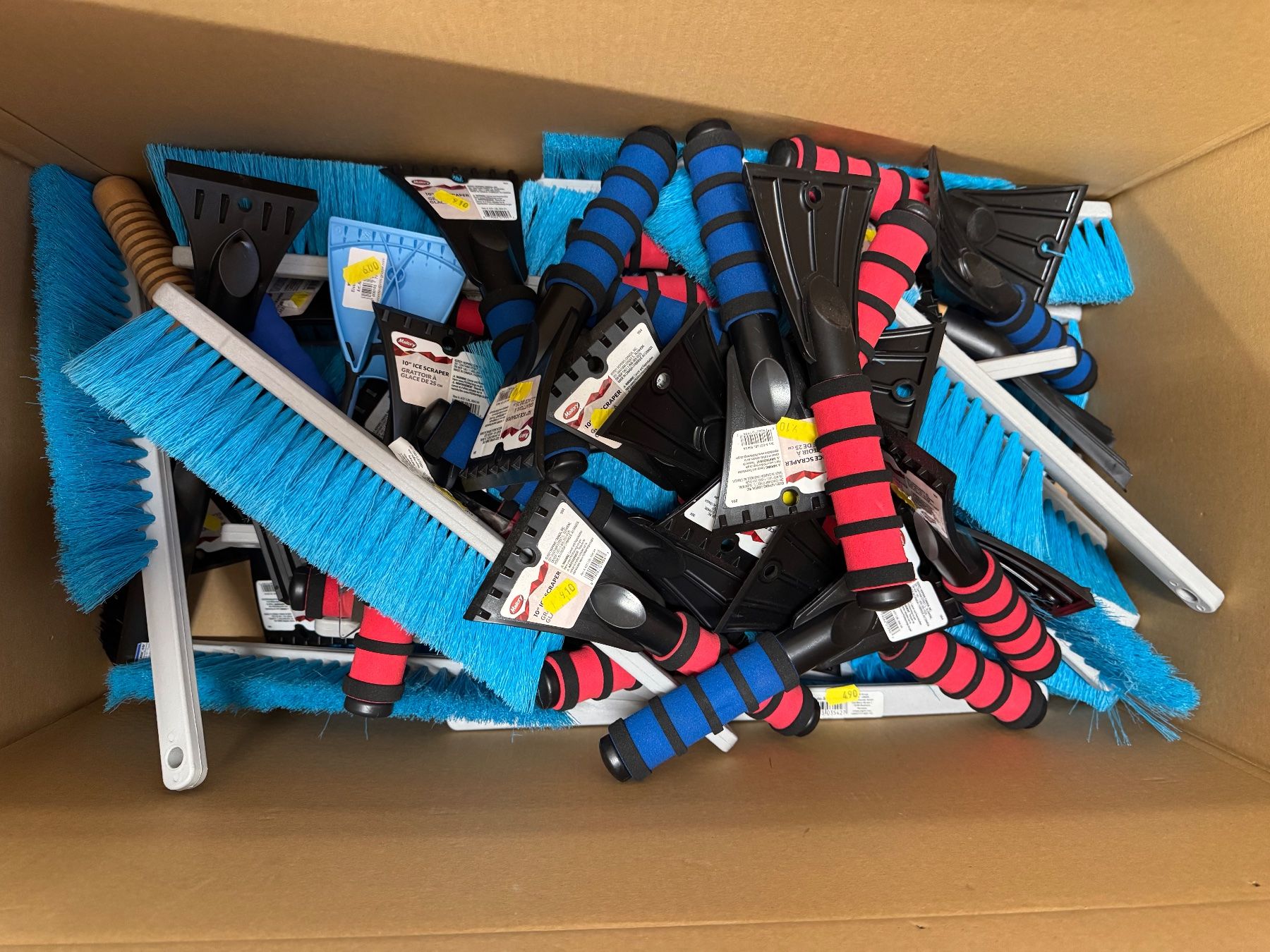 Alle Werkzeuge: 15 Kg. Scheibenkratzer / Eiskratzer gemischt Restposten – Neu und originalverpackt aus Oensingen von Liquidations-Shop 2