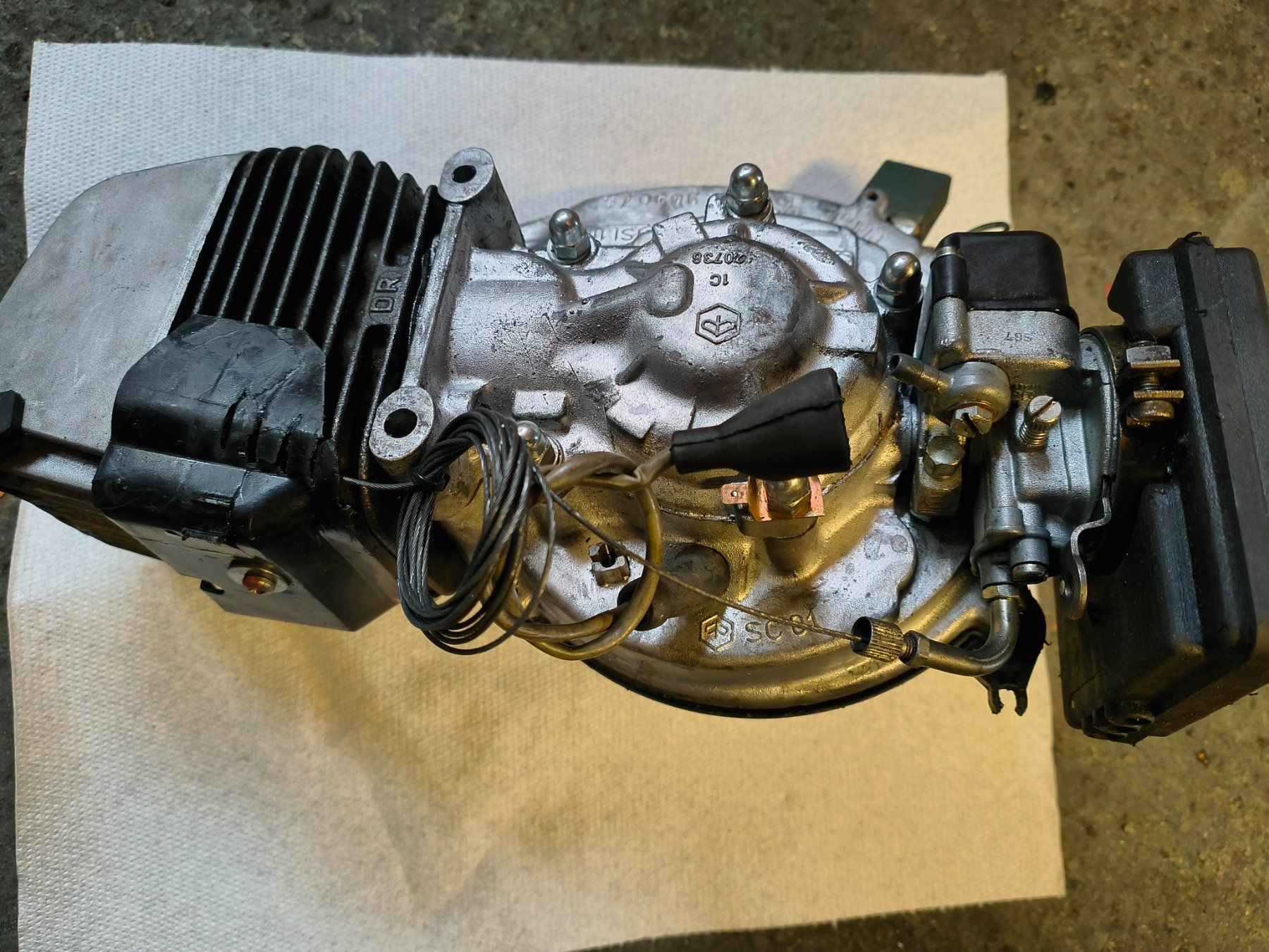 Piaggio Motoren: Piaggio Ciao Renn Motor.Komlett – Gebraucht aus Fulenbach von Elektronik
