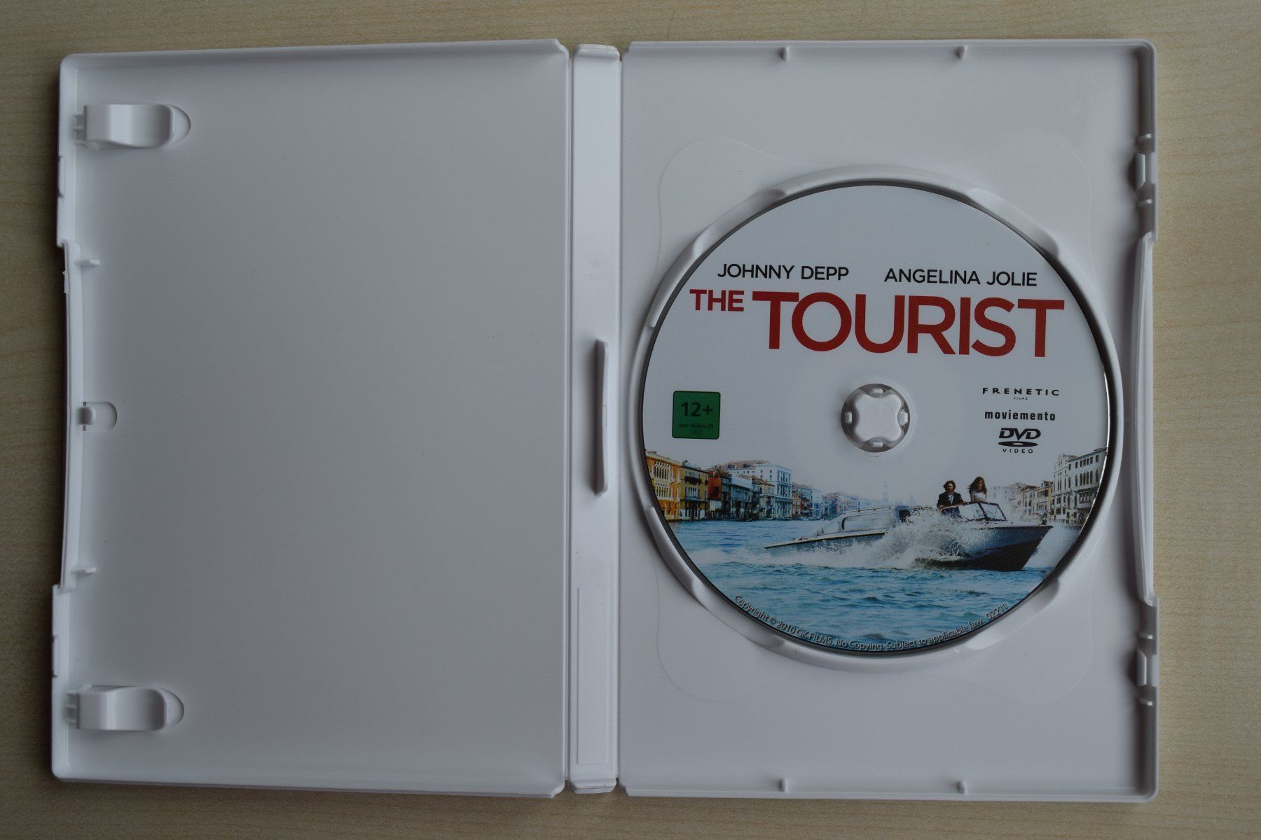 Tutti i DVDs: THE TOURIST (84) – Usato da Reutigen venduto da DONDON55 3
