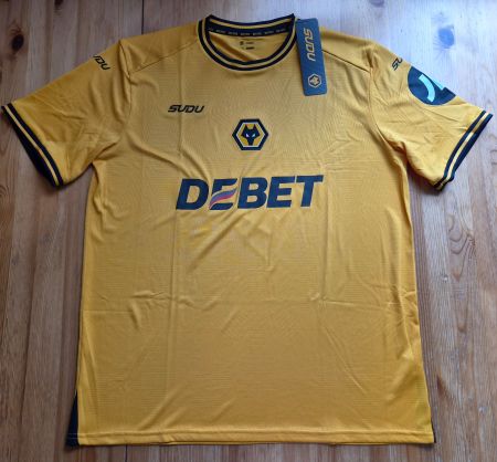 Wolverhampton Wanderers Trikot Gr XL NEU SUDU Wolves England