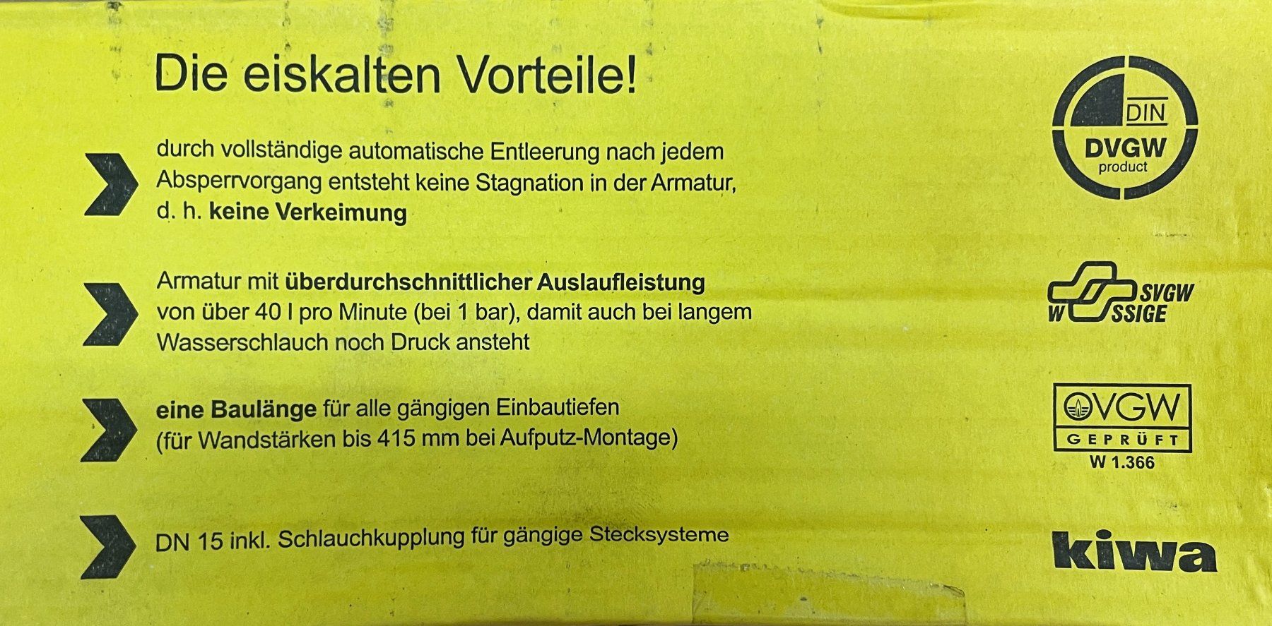 Armaturen: Kemper - FROSTI - Plus - der Bausatz – Neu und originalverpackt aus Oftringen von Vucki 3