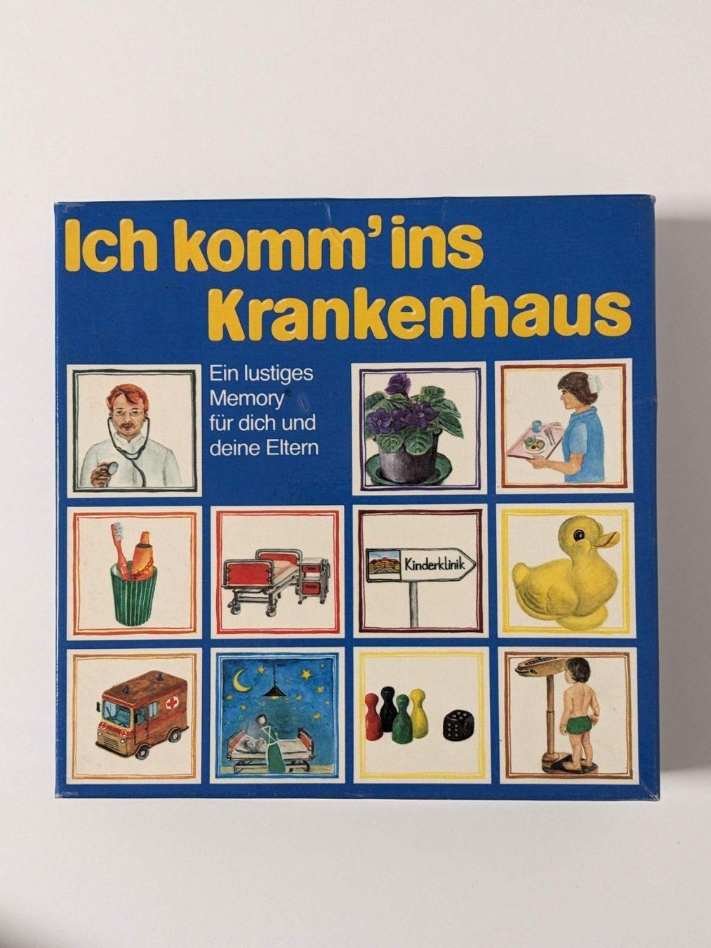 Giochi: KRANKENHAUS Memory Spiel Legespiel, vintage – Usato da Zürich venduto da Good_old_days