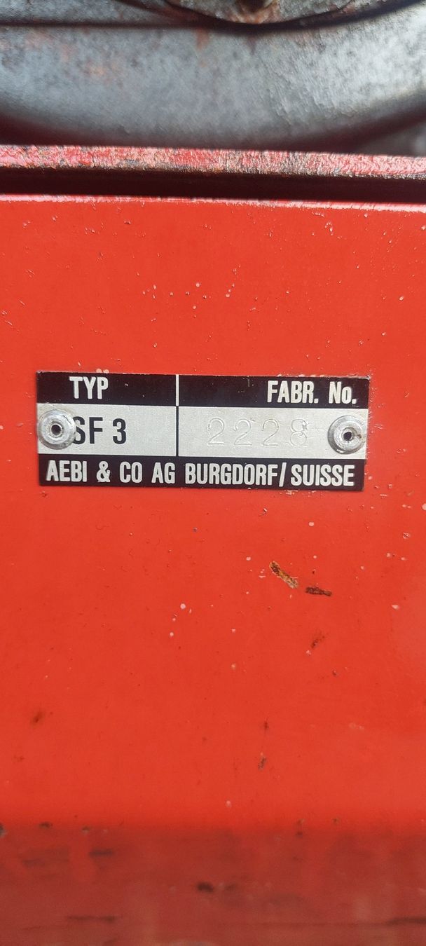 Aebi Tutte le macchine: AEBI Schneefräse SF 3 – Usato da rothenbrunnen venduto da Gava 8