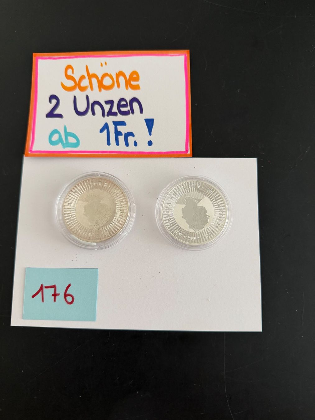 Tutti le monete: Schöne 2 Unzen – Usato da Engi venduto da kasi09 1