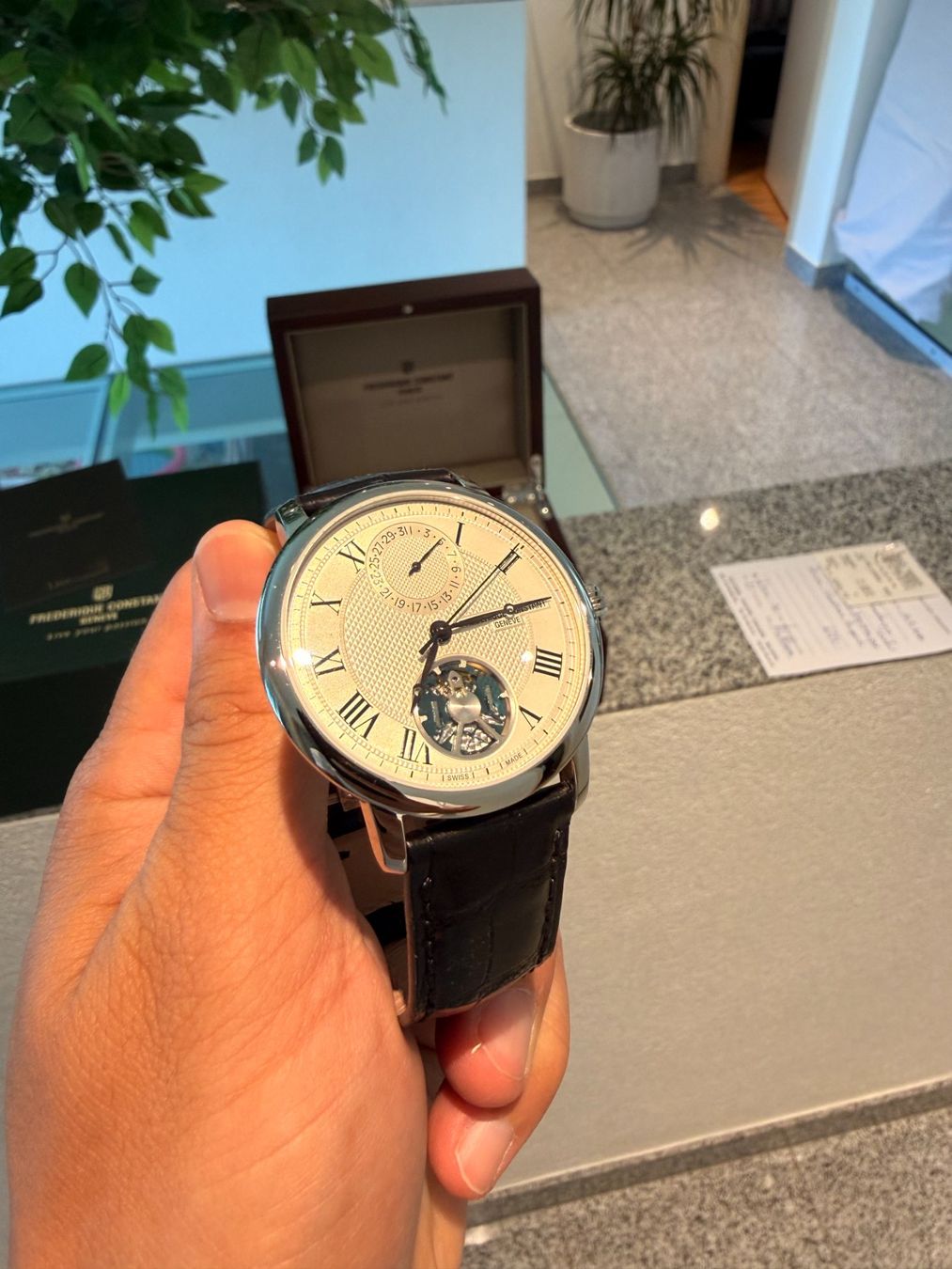 Frederique Constant Orologi: Frederique Constant Slimline Monolithic – Nuovo (secondo la descrizione) da Sierre venduto da Amidusport 3