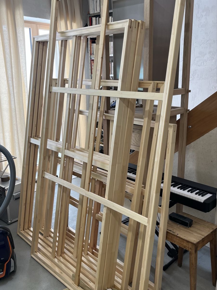Cornici: Keilrahmen, mehrere Dimensionen, 7 CHF / Meter – Usato da La Chaux-de-Fonds venduto da mal_29gk