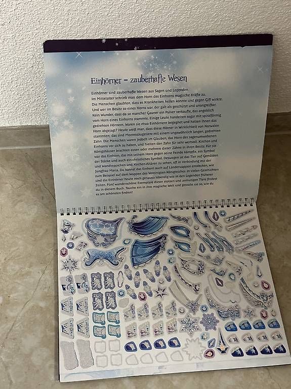 Bücher: Einhorn Malbuch / mit Sticker – Gebraucht aus Dielsdorf von Luigi1989 2