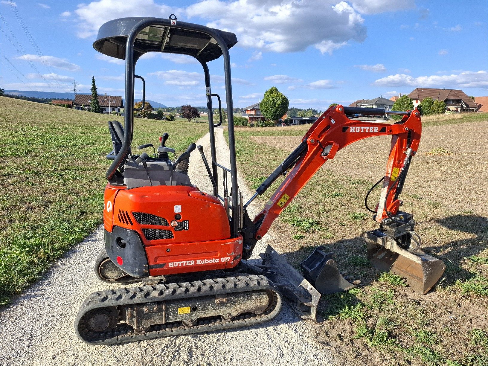 Kubota Excavateurs: Bagger Hutter Kubota U 17-3  – D'occasion à Höchstetten par Kimi17417 2