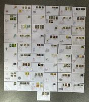 Liechtenstein - 55x schöne Sammlung FDC‘s von 2000-2004 Top 