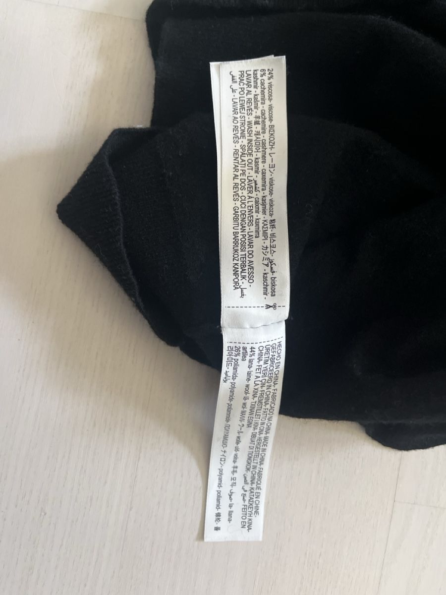 Massimo Dutti Pullover & Sweatshirts: Massimo Dutti black Woolmix sweater Gr L – Gebraucht aus Esslingen von Yanafuchs 4