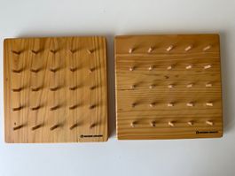 2 x Geobrett aus Holz - Montessori Lernwelten