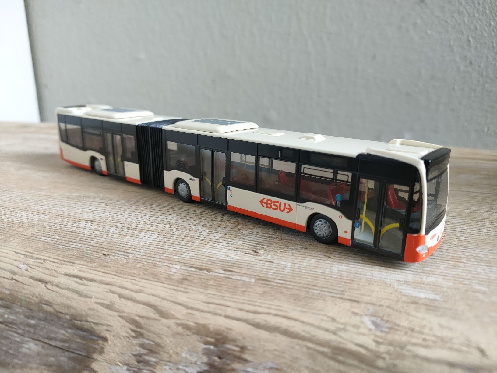 Rietze Modellini d'auto: Rietze BSU Bus – Nuovo e nell'imballaggio originale da Burgdorf venduto da bri5