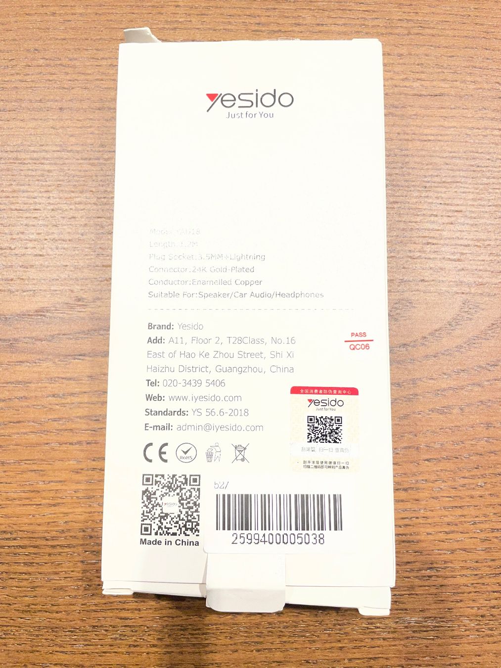 Unità & Adattatore: Yesido AUX Adapter (Lightning, Kopfhörer, USB-A) – Usato da Uster venduto da em_58td 2