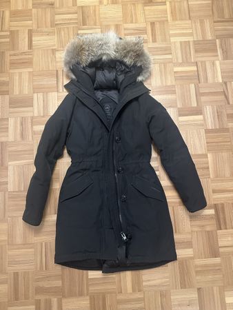 Canada Goose Winterjacke, Schwarz, Grösse XS